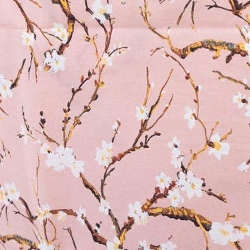 BA035 - Elegant decoratieve stof – Kersenbloesems op een