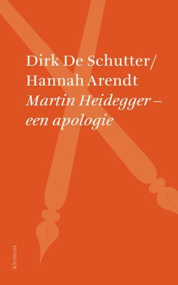 Martin Heidegger 9789086871766 Dirk De Schutter, Verzenden, Zo goed als nieuw, Dirk De Schutter