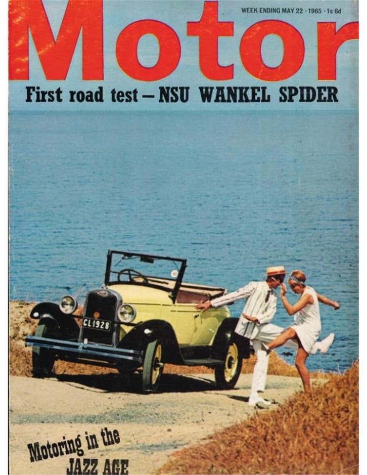 1965 MOTOR MAGAZINE 3287 ENGELS, Boeken, Auto's | Folders en Tijdschriften, Ophalen of Verzenden