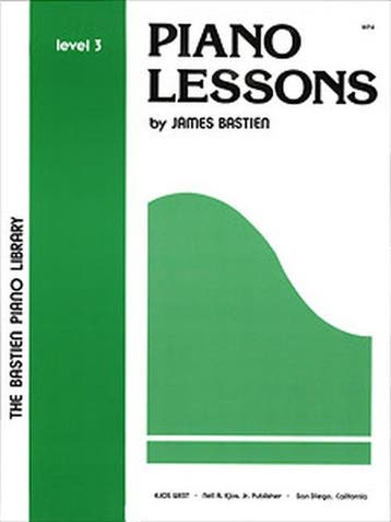Piano Lessons Level 3 9780849750038 James Bastien, Verzenden, James Bastien