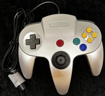 N64 Controller Zilver Nintendo 64 Nieuw, Games en Spelcomputers, Verzenden, Nieuw