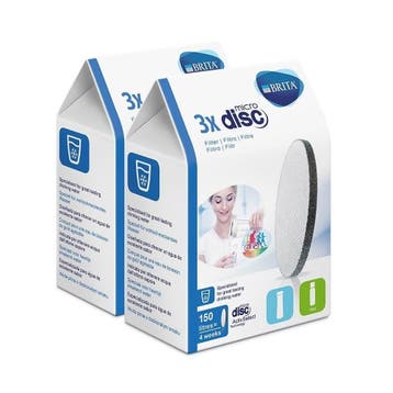 BRITA MicroDisc Waterfilterset- 6-pack (Filtert PFAS), Verzenden, Nieuw
