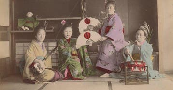 Enami, Farsari, Suzuki, Yokohama School (XIX) - Playing
