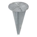 Piquet De Terre 21cm Monture De Base 50cm Profondeur - 5818, Bricolage & Construction, Verzenden