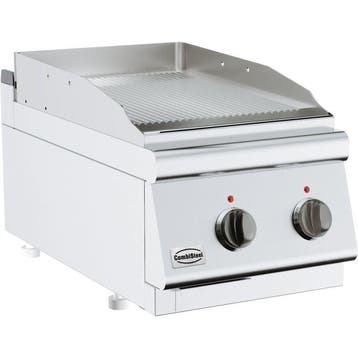 Base 700 | Elektrische | Bakplaat | 3.6kW | Geribd |, Verzenden