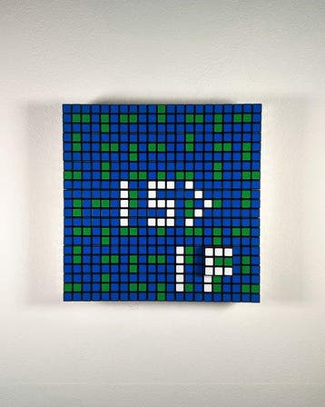 Giovanni Contardi (1994) - Rubiks Cube Mosaic - IS > IF