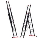 Altrex Mounter 3×10 sporten 3-delige reformladder, Nieuw, Ophalen of Verzenden, Ladder, Opvouwbaar of Inschuifbaar