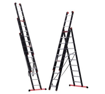Altrex Mounter 3×10 sporten 3-delige reformladder, Nieuw, Ophalen of Verzenden, Ladder, Opvouwbaar of Inschuifbaar
