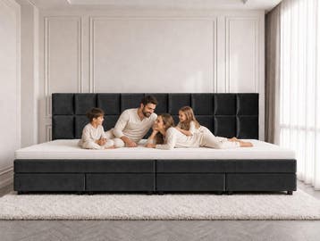 van Schaik Familie Boxspring Kingsize XXL - 360 x 210, Nieuw