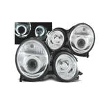 PHARES POUR MERCEDES W210 99-02 ANGEL EYES CHROMÉ, Verzenden, Nieuw