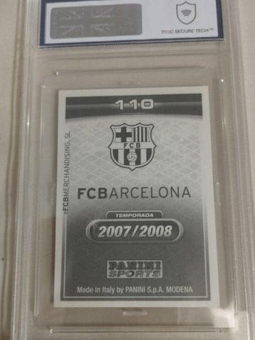 Lionel Messi – Panini 2007 – “Debut” – FC Barcelona – No., Nieuw