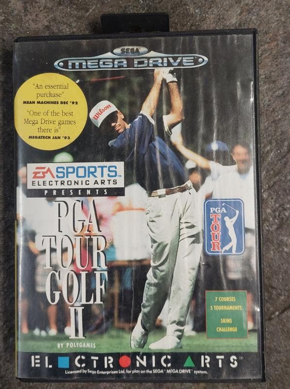 PGA Tour golf II zonder boekje (Sega Mega Drive tweedehands, Games en Spelcomputers, Spelcomputers | Sega, Ophalen of Verzenden