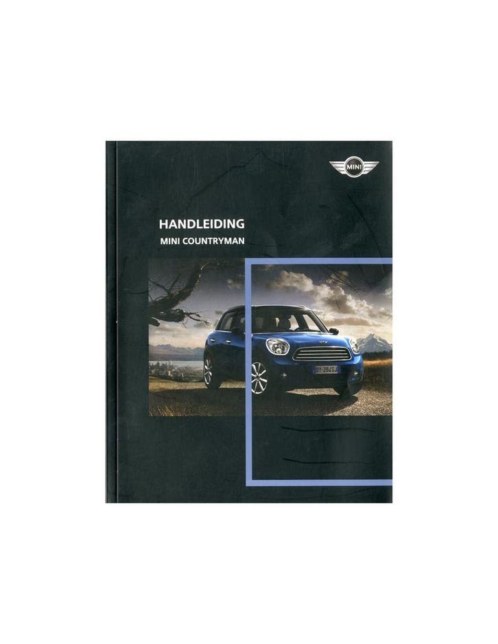 2010 MINI COUNTRYMAN INSTRUCTIEBOEKJE NEDERLANDS, Autos : Divers, Modes d'emploi & Notices d'utilisation, Enlèvement ou Envoi
