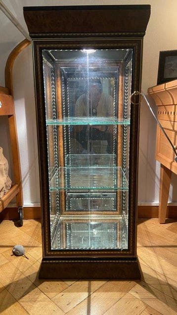 Vitrine - Verre, Ronce de noyer