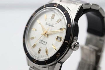 Seiko - Presage Stlyle 60s - Zonder minimumprijs - SRPG03J1