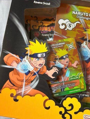 Mythos T.C.G. - 1 Booster box - Naruto Mythos TCG – Konoha, Nieuw