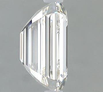 1 pcs Diamant (Natuurlijk) - 1.50 ct - Smaragd - G - VVS1 -, Nieuw