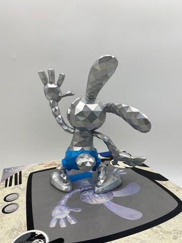 Walt Disney – Statuette en résine facettée Oswald the Lucky