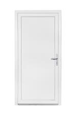 PVC Deur volpaneel Basic Plus b98xh204 cm wit L, 80 tot 100 cm, Nieuw, Ophalen of Verzenden, Buitendeur