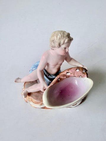 Meissen - ERNST AUGUST LEUTERITZ (1818 MEISSEN-1886) -