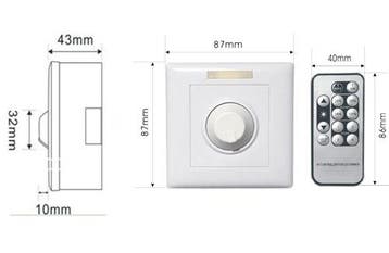 1-10V LED Dimmer met afstandsbediening, Verzenden, Nieuw