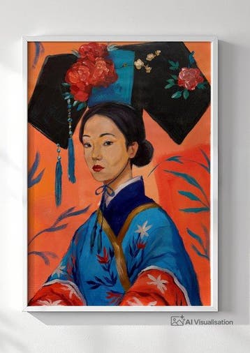 E. García - Retrato asiático XL