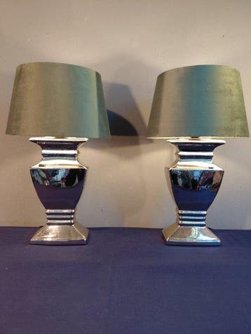Tafellamp (2) - Keramiek - Luxe hotel-sjieke lampen