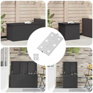 vidaXL Scharnier Effen 899 st zilver 58 x 35 x 1 mm Staal, Doe-het-zelf en Bouw, Verzenden, Nieuw