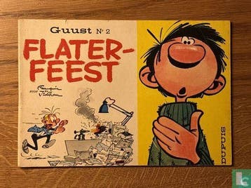 Guust - Flater-feest - 1963, Eén stripboek, Verzenden, Gelezen, De Mesmaeker, Jean, Franquin, André.