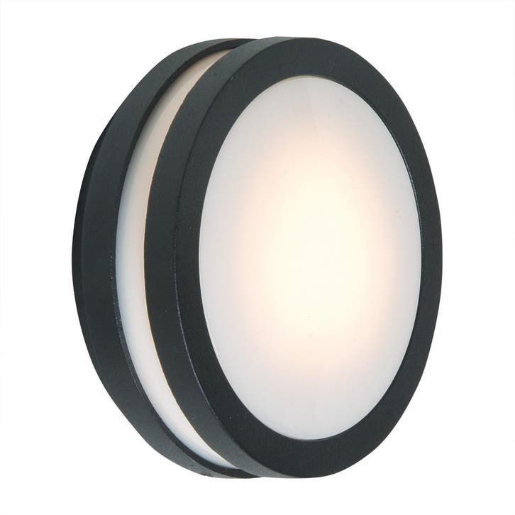 Wandverlichting modern Vision 2 Muurlamp Antraciet, Tuin en Terras, Buitenverlichting, Verzenden