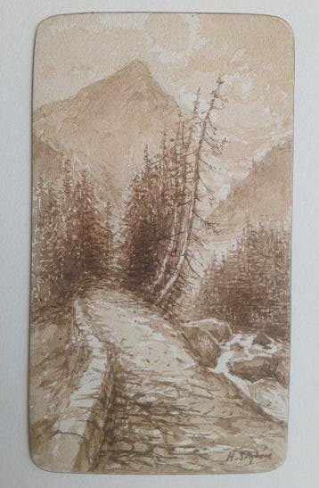 Henri Seghers (1848-1919) - Zwitserland - Alpen