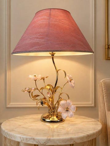 Tafellamp - Hollywood Regency / Italiaanse Florentines stijl, Nieuw