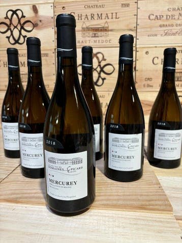 2018 Domaine Picard - Mercurey - 6 Flessen (0.75 liter), Nieuw