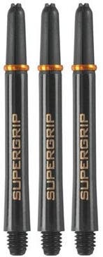Harrows Darts – Supergrip - Zwart (Dart Shafts), Ophalen of Verzenden, Nieuw, Shafts