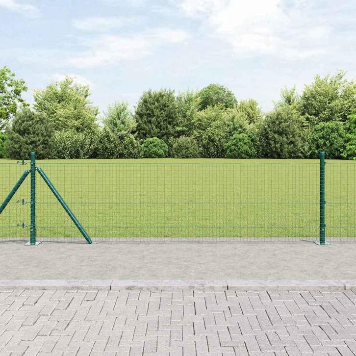 vidaXL Hekpaal. Groen, Jardin & Terrasse, Clôtures de jardin, Envoi