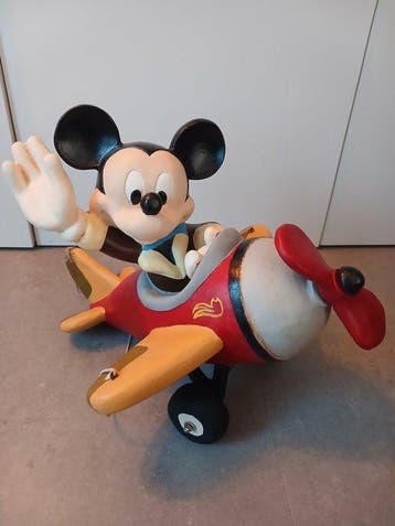 Disney - Figurine - Disney beeld Mickey Mouse als piloot in