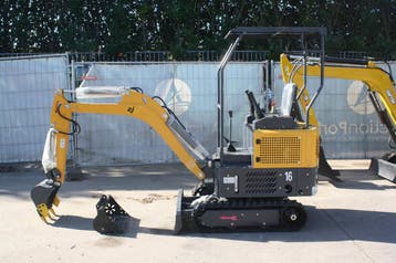 Veiling: Minigraver MB 16 Diesel 2026, Ophalen
