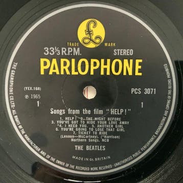 Beatles - The Beatles - Help 1969 UK stereo third press LP, Nieuw in verpakking