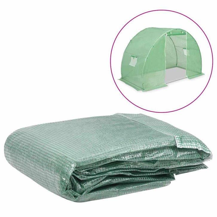 vidaXL Kashoes vervangend (4,5 m²) 300x150x200 cm groen, Tuin en Terras, Overige Tuin en Terras, Nieuw, Verzenden