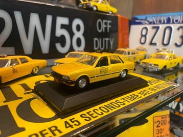 Handmade 1:43 - Model sedan - Peugeot 505 « NYC Yellow Cab », Nieuw