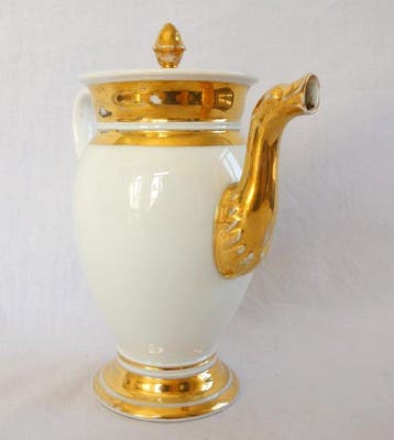 Porcelaine de Paris - Koffiepot - Porselein - verseuse