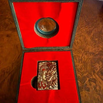 Zippo - Buda y Demonio - Aansteker - Staal (roestvrij),, Nieuw