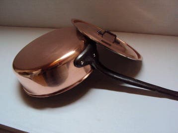 Grande casserole professionnelle et son couvercle - Steelpan, Antiek en Kunst