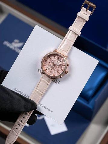 Swarovski - Matrix Tennis Womens Chronograph Watch - Zonder, Nieuw