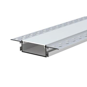LED Strip Profiel Stuc Trimless | 3 Meter uit één stuk | 96, Verzenden