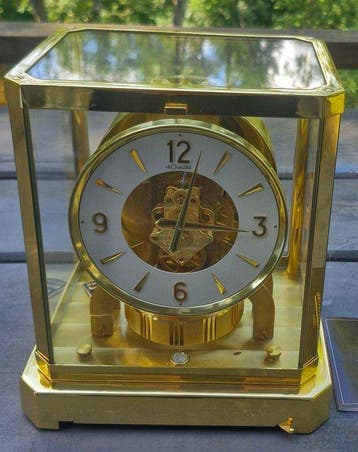 Atmos klok, Caliber 528-8 - Jaeger-LeCoultre - Messing, Glas