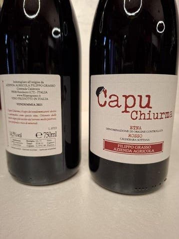 2021 Filippo Grasso Capu Chiurma - Sicile - 6 Bouteilles