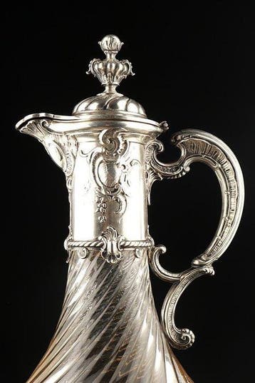 Theodor Julius Gunther - Karaf - .800 zilver
