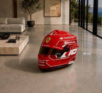 Artwork - Ferrari - Scuderia XVI - Casque F1 100cm - 2026, Verzamelen, Nieuw