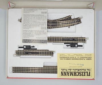 Fleischmann N - 9189B - Voie ferrée pour trains miniatures